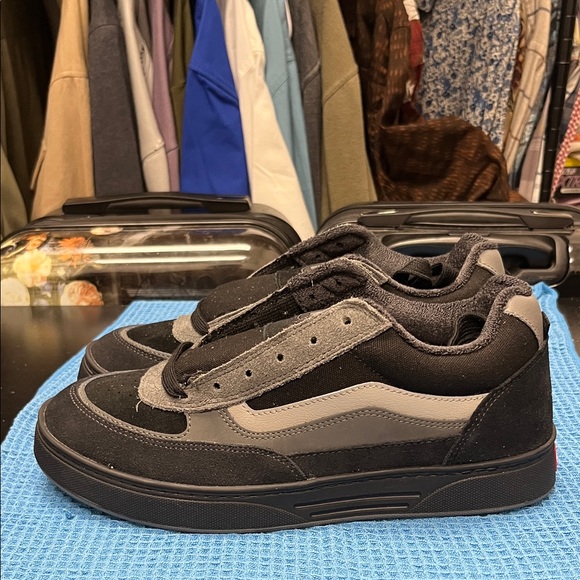 Vans Skate Estazzo Black and Gray Men's Sneakers